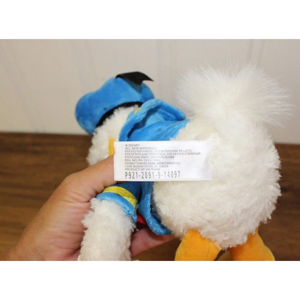 Disney Parks Baby‎ Donald Duck In Sailor Suit Plush 11” Stuffed Animal Toy